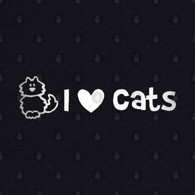 I LOVE CATS by tzolotov